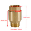Brass Check Valve G3/4" M To F Thread Non-Return Backflow Prevention Brass Check Valve G3/4" M To F Thread Non-Return Backflow Prevention