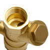 1/2" BSP Equal Female Thread Brass Y Type Strainer Filter Ball Valve