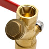 1/2" BSP Equal Female Thread Brass Y Type Strainer Filter Ball Valve