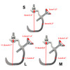 1PCS S Hanging Hook Stage Light Truss Clamp For 30-55mm OD Tube Bar Light