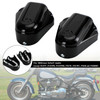 Bar Shield Rear Axle Covers Swingarm For Softail FLS FLSTN 2008-2020 BLK