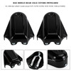 Bar Shield Rear Axle Covers Swingarm For Softail FLS FLSTN 2008-2020 BLK Bar Shield Rear Axle Covers Swingarm For Softail FLS FLSTN 2008-2020 BLK
