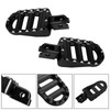 Front Footrests Foot Peg fit for Sportster S Lower Rider Fat Bob Softail Slim BLK