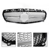 13-15 Mercedes-Benz A-CLASS W176 Front Bumper Grille Grill Black/Chrome