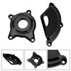 Plastic Engine Protector Covers Slider Black For Kawasaki Z900 Rs Cafe 2017-2023