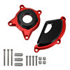 Plastic Engine Protector Covers Slider Red For Kawasaki Z900 Rs Cafe 2017-2023