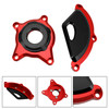 Plastic Engine Protector Covers Slider Red For Kawasaki Z900 Rs Cafe 2017-2023