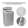 Dustproof Washing Machine Waterproof Protective Cover Front Load Wash Dryer S