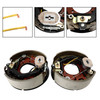 Electric Trailer Brake Kit w/Shields-Self Adjusting-12-1/4"-Left/Right Hand-10K