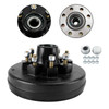 Grease Trailer Hub and Drum Assembly for 7K Axles - 12"-8 on 6-1/2-Pre-Greased