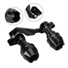 Crash Bobbins Protector Sliders Aluminum Black For Yamaha Nvx Aerox Nmax 15-19