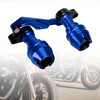 Crash Bobbins Protector Sliders Aluminum Blue For Yamaha Nvx Aerox Nmax 15-19