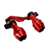 Crash Bobbins Protector Sliders Aluminum Red For Yamaha Nvx Aerox Nmax 15-19