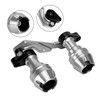 Crash Bobbins Protector Sliders Aluminum Silver For Yamaha Nvx Aerox Nmax 15-19