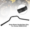 Alloy 7/8" 22mm Raiser Handle Bars Black For HONDA CM500 2017-2022 2021