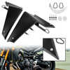 Side Spoilers Aerodynamic Wing Deflector For YAMAHA MT-09 SP FZ09 2021-2022 BLK