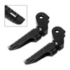 Front Footrests Foot Peg fit for Bonneville T100 T120 GAOKINMOTO GK1200 21-2022 BLK