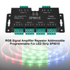 RGB Signal Amplifier Repeater Addressable Programmable For LED Strip SP901E