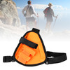 Tactical Multifunction Triangle Bag for Field Operations Radio Universal Orange