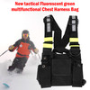 Tactical Chest Harness Bag for Field Operations Radio Fluorescent Universal