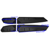 2018-2022 HONDA FORZA NSS 300/350 Footboard Foot Rest Pad Peg Pedal Mat Plate BLK