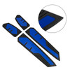 2018-2022 HONDA FORZA NSS 300/350 Footboard Foot Rest Pad Peg Pedal Mat Plate Blue