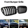 2011-2014 BMW X3 F25 Dual Line Front Bumper Kidney Grille Grill