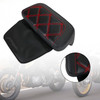 Chopped Pack Trunk Backrest Pad fit for Tour Pak Touring FL Road Glide 2014-Up Red