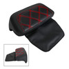 Chopped Pack Trunk Backrest Pad fit for Tour Pak Touring FL Road Glide 2014-Up Red
