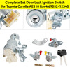 Complete Set Door Lock Ignition Switch Toyota Corolla AE110 Rav4 69052-12340