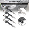 4PCS Fuel Injector 23670-30140 Fit Toyota Hilux 1KD-FTV 2KD-FTV 2006+ 095000-6760