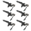 6PCS Denso Hino J08E Kobelco SK330-8 Fuel Injectors 095000-6593