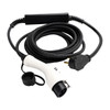 Protable Level 2 EV Charging Cable J1772 US Plug Electric Car Charger 32A 240V 25FT=7.62m