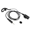 G-Shape Earpiece Headset Oval PTT MIC For ICOM IC-M33 M34 M36 M23 M24 M25 RS-35M