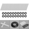 Quantity Of 20 Garage Door Hinge Quiet Roller Sleeves Fits Most Garage Doors