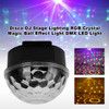 Disco DJ Stage Lighting RGB Crystal Magic Ball Effect Light DMX LED Light