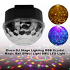 Disco DJ Stage Lighting RGB Crystal Magic Ball Effect Light DMX LED Light