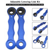 Adjustable Lowering Link Kit Suzuki DRZ400/E/S/SM 00-17 RM125/200 96-00 BLU