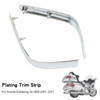 Trunk Trim Strip Moldings Accent Honda Goldwing GL1800 2001-2011 Chrome