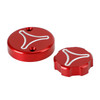 ALU Red Brake Reservoir Cap Ducati Multistrada 1200 1260 V4 S 1100 950