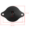 Black Starter Cover Honda Monkey Z 125 Dax ST 125 Grom MSX 125 2022-2023