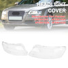 Left +Right Headlight Lens Plastic Cover Shell 4F0941003/04 For Audi A6 2006-2011