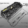 Valve Cover w/ Gasket Bolts 11127552281 For BMW E70 E82 E90 X5 128i 328i 528i