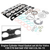 Engine Cylinder Head Gasket set kit for Volvo C30 C70 S40 S60 V50 V60 2.5L 04-15