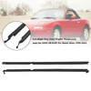 Left+Right Door Glass Window Weatherstrip Seals Set NA01-58-810F For Mazda Miata 1990-2005