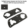 Taillight Gasket Gaskets Set Pair For Honda Prelude 1997-01 Improved Material