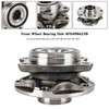 Front Wheel Bearing Hub 4F0498625B For Audi A6 A6 Allroad C6 4F2 4F5 R8 422 423 427 429