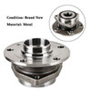 Front Wheel Bearing Hub w/3 Holes 1K0498621 For Audi A3 VW Caddy MK3 Golf 5/6/7