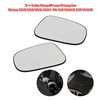 2pcs Side View Mirror Glass for Volvo S60 S80 V60 2011-18 30716923 30716924