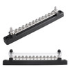 12 Way 150A Rated Bus Bar Power Distribution Terminal Block For Car Truck Boat